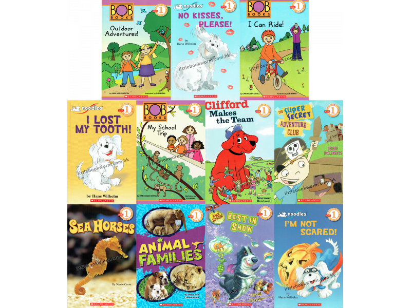 Scholastic Reader Level 1: Funny Series Collection (11 books)