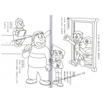 【哆啦A夢日本填色冊】2本套書 (多啦A夢)