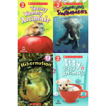 Scholastic Reader Level 2: Animal Secrets New Collection (4 books)