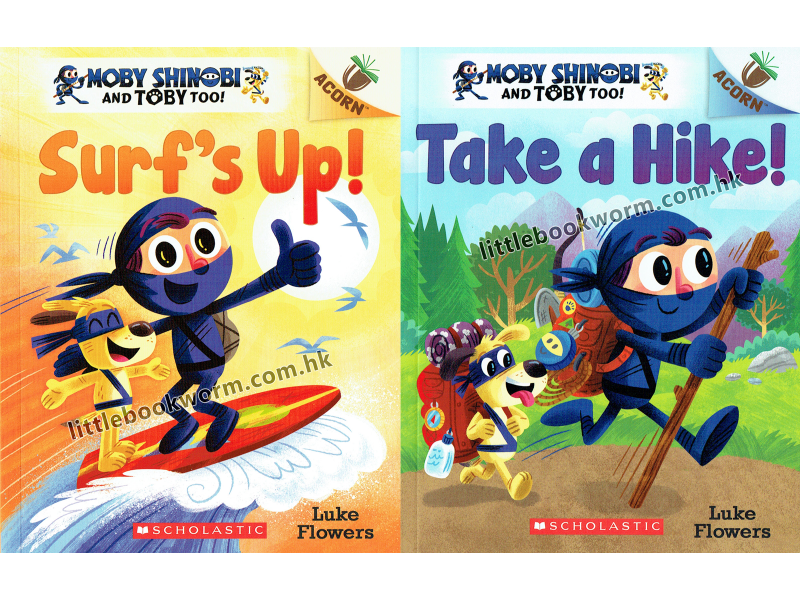 Moby Shinobi And Toby Too! Collection (2 books) 