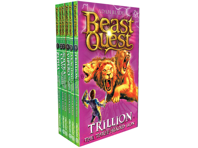 Beast Quest Collection Set B (6 books)